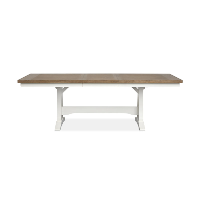 Gelinas Extendable Trestle Dining Table