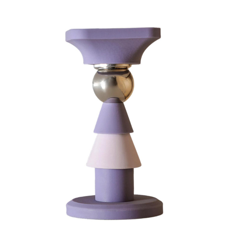 Butoir de porte magnétique, Mauve