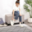 Banc de rangement avec repose-pieds 33 pouces-668140988