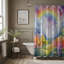 Rideau de douche standard 1 pièce Pastel Earth-846662435