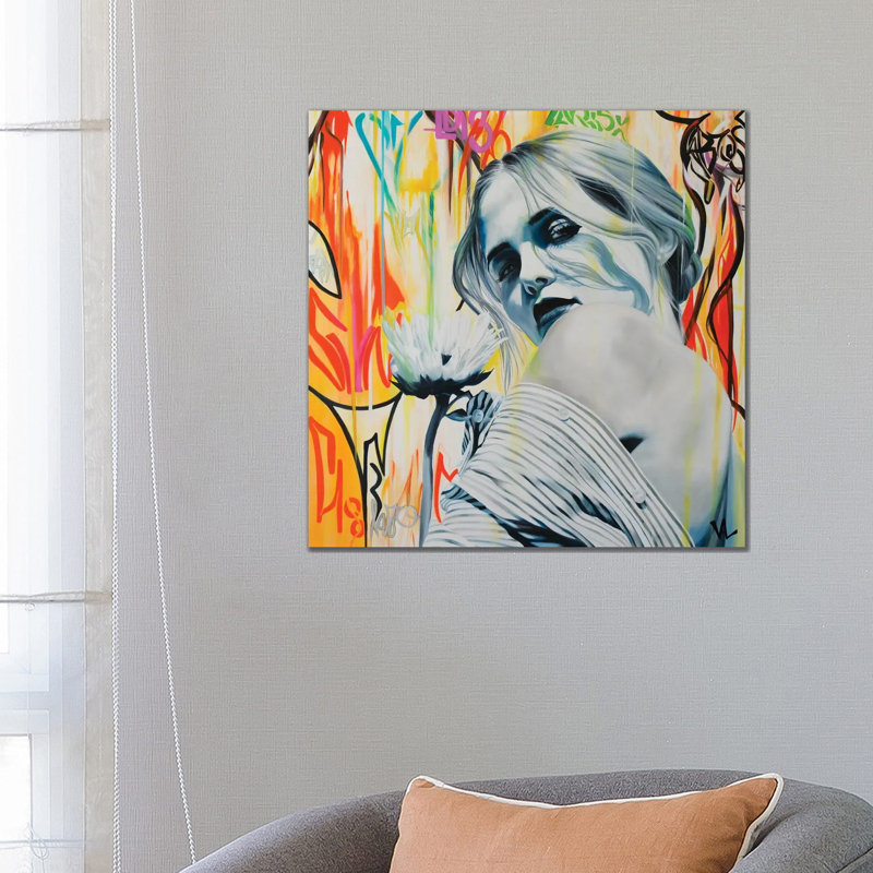 Je T'Aime, Un Peu, Beaucoup ... by Val Escoubet - Wrapped Canvas Gallery-Wrapped Canvas Giclée
