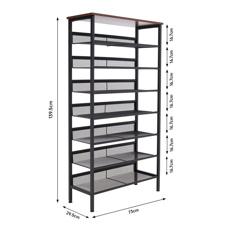 24 Pair Shoe Rack