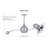 40" Brisa 2000 3 Blade Ceiling Fan-1525791007