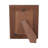 Shell Wood Glass Capiz Frame with Intricate Inlay Detailing and Durable Back Stand for Display - Handcrafted Decorative Frame Featuring Quality Materials and Textured Natural Shell Accent-1585849943