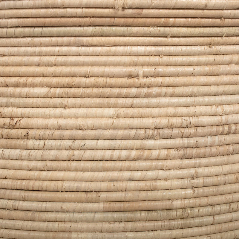 Round Raffia Coffee Table