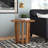 Berkshire Natural Acacia Wood Live Edge End Table