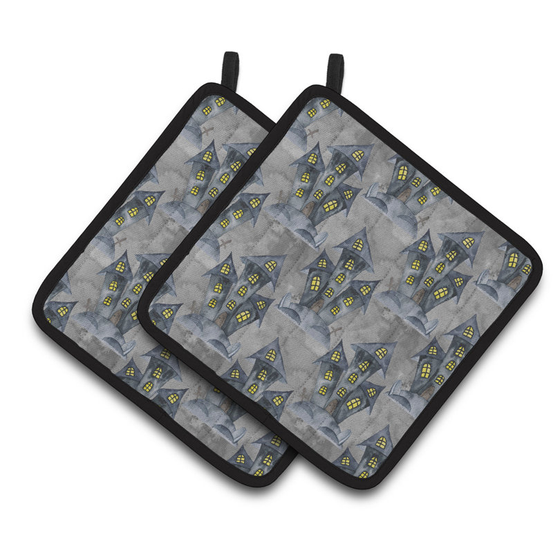 Caroline's Treasures Halloween Polyester Potholder