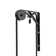 Support de fixation murale et poulie pour luminaire suspendu