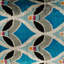  Housse de coussin en soie Ikat