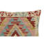 Oreiller rustique en kilim tissé à la main Caballer - 17 po x 18 po Rustic-283029657-283029664