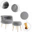 Fauteuil demi-tonneau avec repose-pieds Parkwoods-88590401