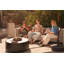 Planika Faro - Portable Patio Heater - 8 KW Gas Propane Fireplace with Cover
