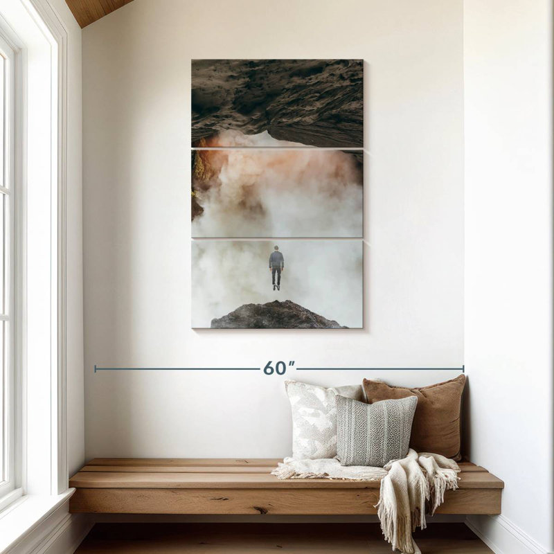 Volcano Blow, 45" H x 28" W