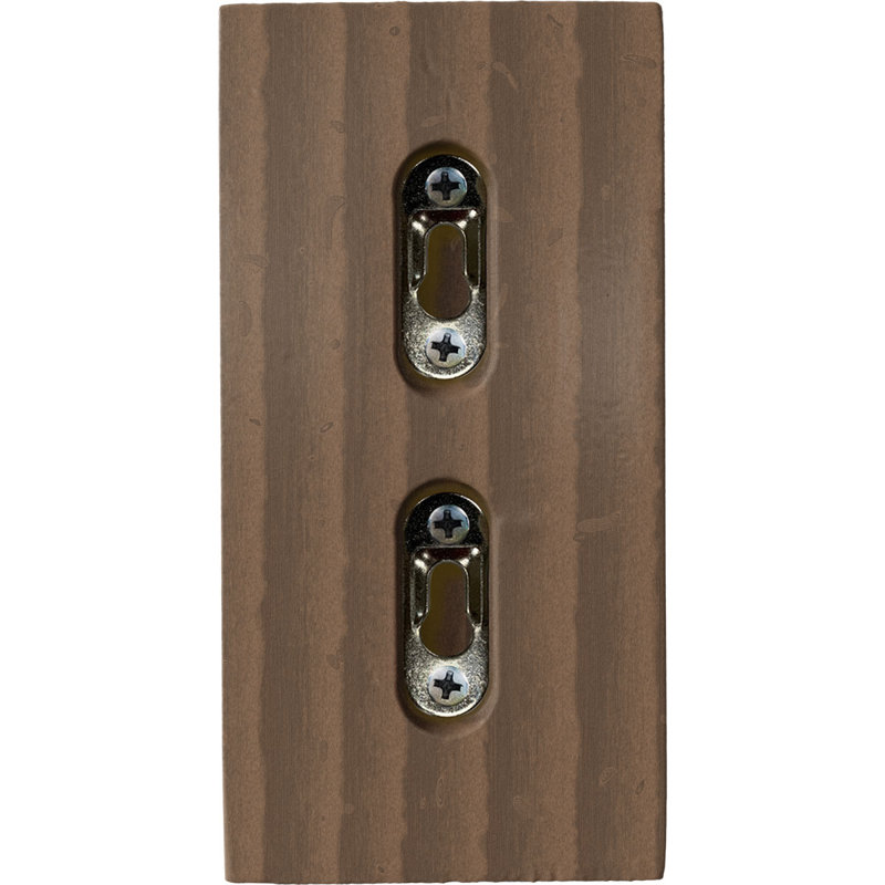 Corbeau en bois Lawson, Noyer, H 8 po x l 3 po x P 5,5 po