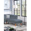 Canapé modulaire contemporain 2 pièces en velours gris foncé-121052692