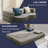 Kuebler Vegan Leather Convertible Sofa (Pillow Not Included)-67672821-67672778