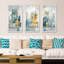 « city views ii », ensemble de 3 reproductions d’art encadrées-29156646