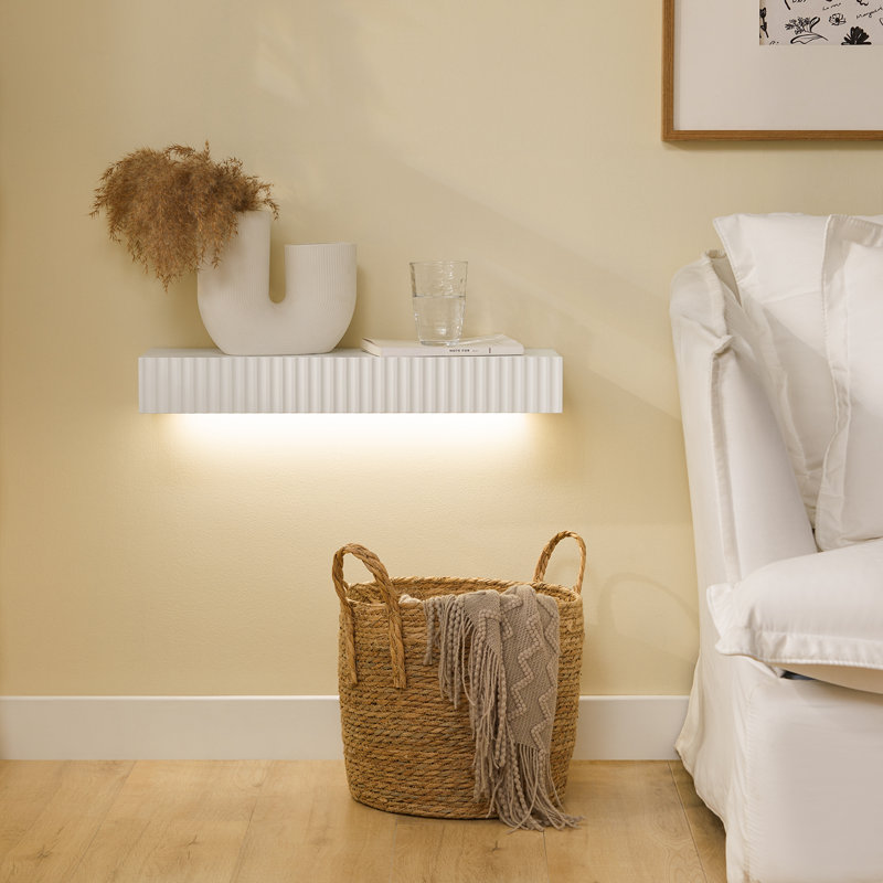 Floating Shelf with Lights