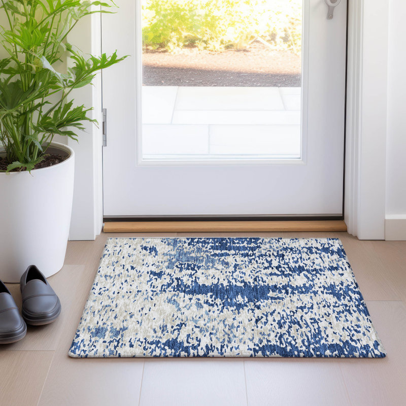 Tapis antidérapant Aleg, Rectangle 1 pi 8 po x 2 pi 6 po