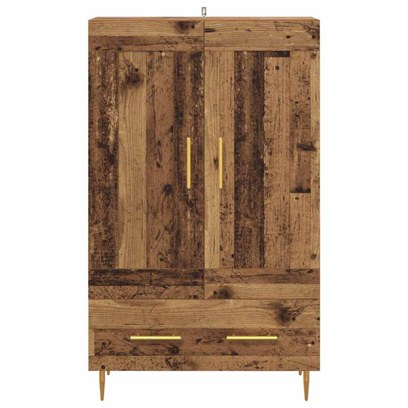 Highboard Accent Chest, Old Wood