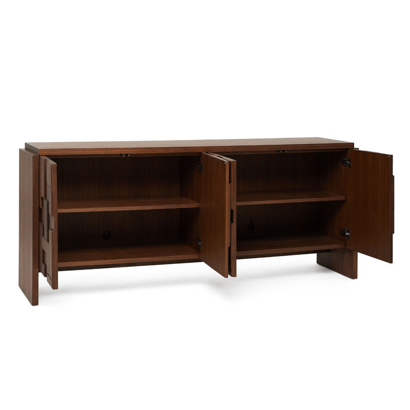 Louise 76'' W Solid Wood Sideboard