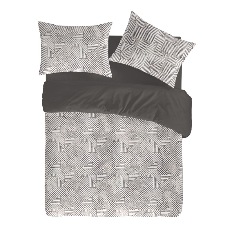 Talarico Percale Duvet Cover, Navy, Kingsize Duvet Cover