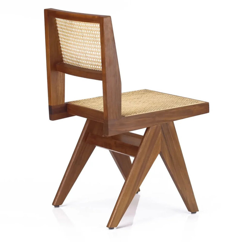 Chaise Cannuer Cane , Noyer