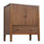 Meuble-lavabo de style Mid-Century avec lavabo et tiroir en céramique Lune-1924246408