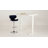 Annetra Velvet Upholstered Adjustable Swivel Barstool-2018900988