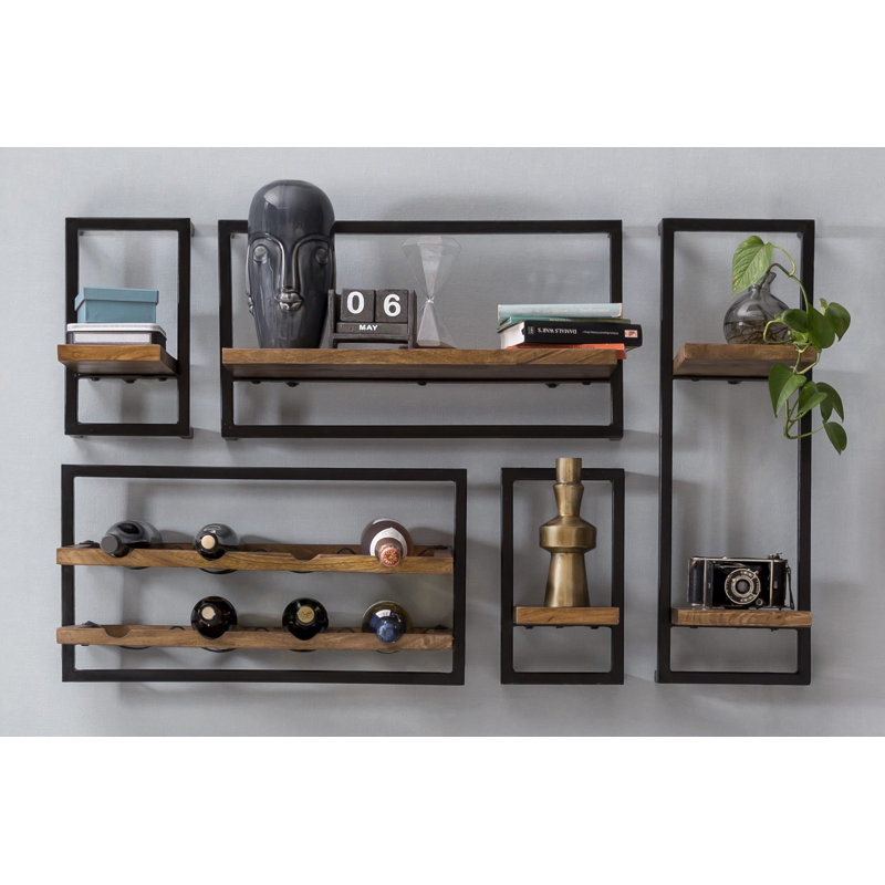 Lehoux 5 Piece Wall Shelf Set