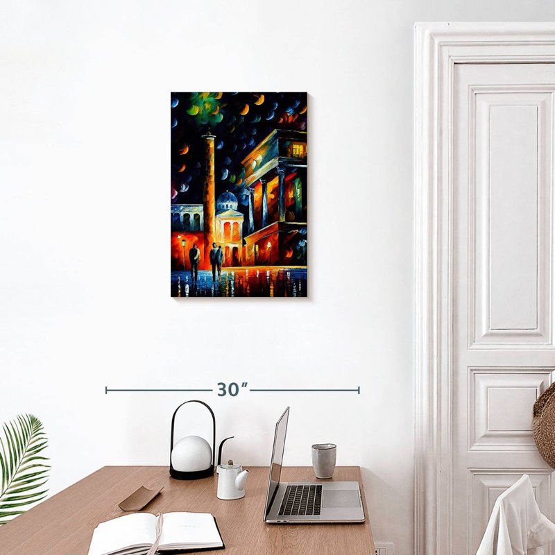 Aime Athens Night II, 24" H x 16" W