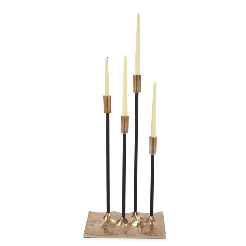 23'' H Aluminum Tabletop Candelabra