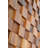8 Ft Reclaimed Teak Square Mosaic Wall Panel