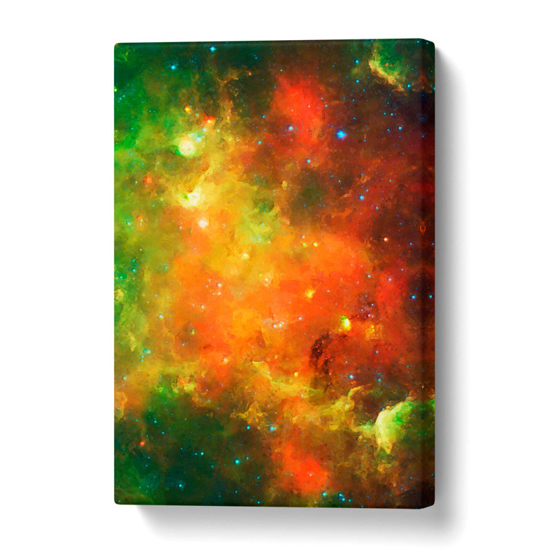 Universe 9 - Wrapped Canvas Print, 90 cm H x 60 cm W