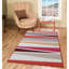 Tapis gris/rose mid-century Saige-2129183432