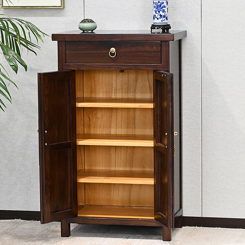 New Chinese style retro small shoe cabinet