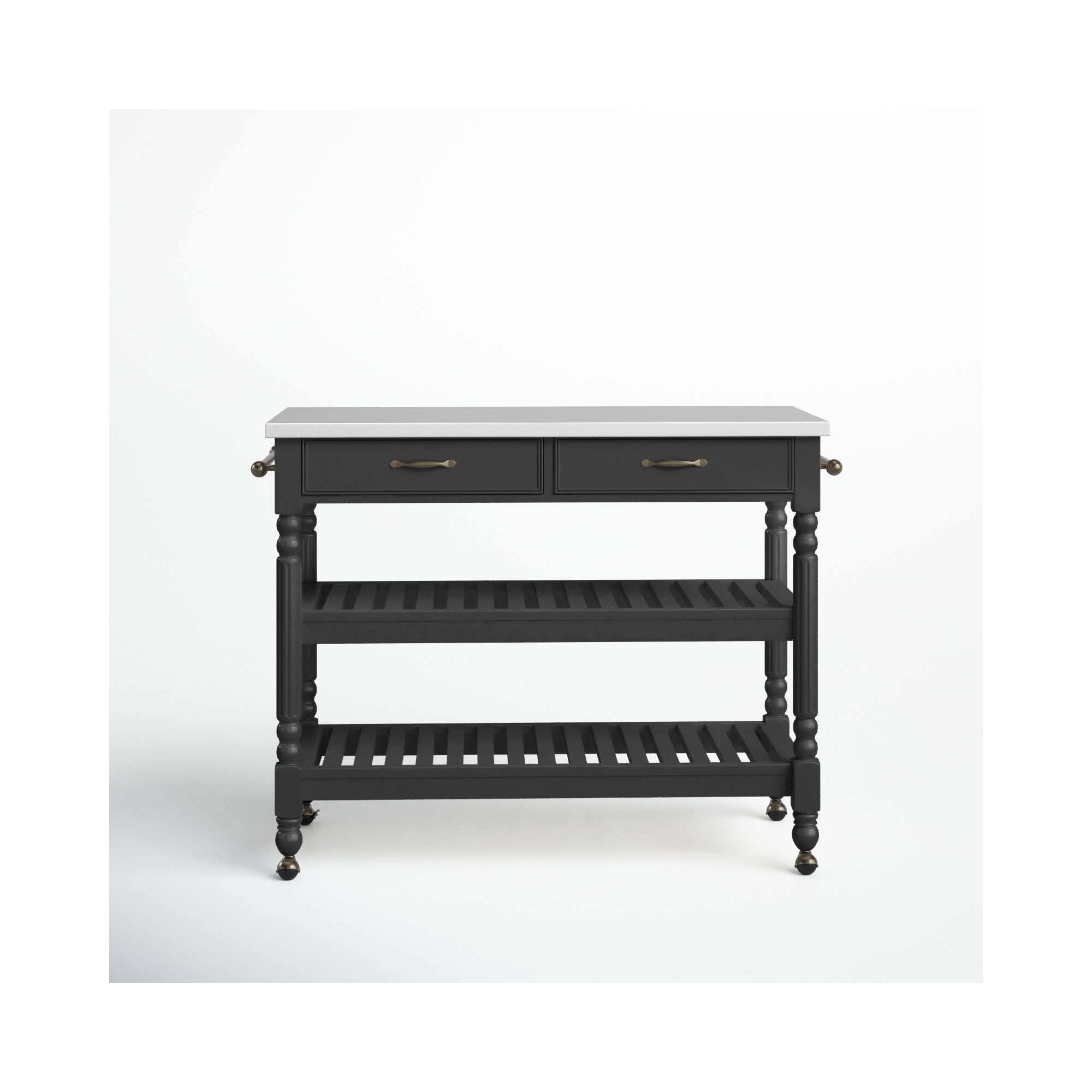 Dobbs Kitchen Cart, Black