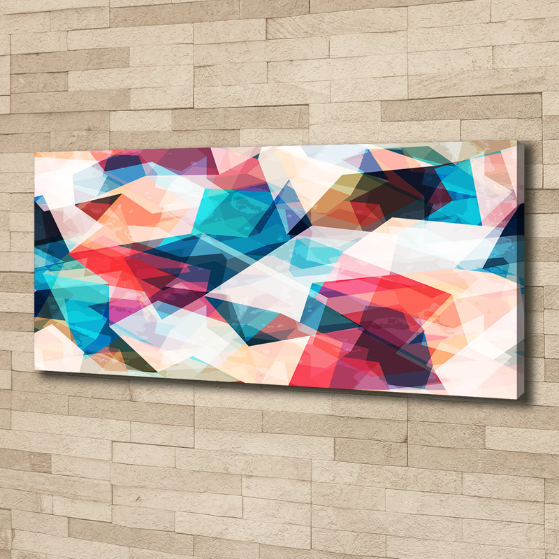 Mosaic Abstraction - Wrapped Canvas Print