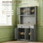 Armoire de cuisine autoportante de 71 po de hauteur