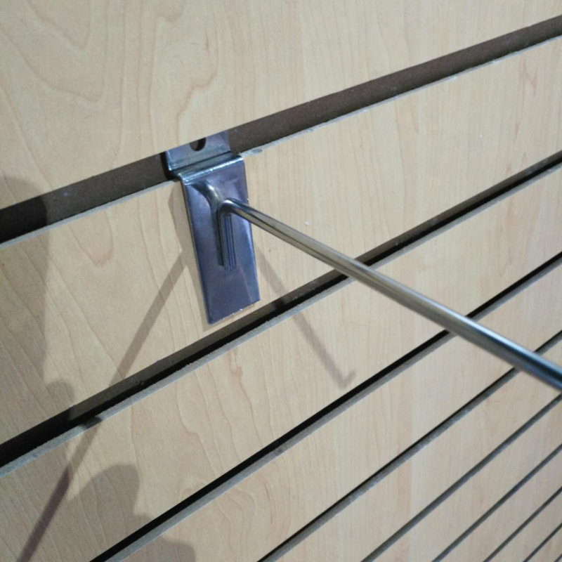 60PK 6 "Slatwall Hook