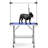 68'' H x 46'' W x 24'' D Aluminum Adjustable and Foldable Folding Grooming Table-100930528-107232128