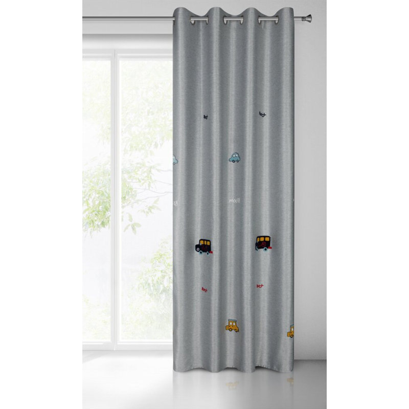 Minneiska Polyester Standard Eyelet Curtain Panel