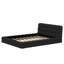 Lit plateforme en tissu d'ameublement-1040509341