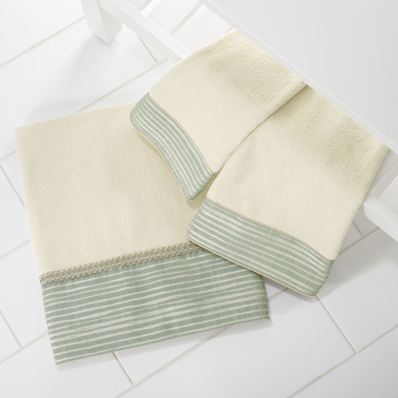 Dondrick 100% Cotton Bath Towel, Ivory