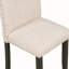 Modern Style 6-Piece Dining Table With 4 Chairs & 1 Bench, Table With Marbled Veneers Tabletop And V-Shaped Table Legs
