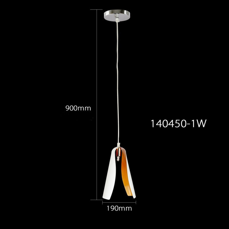 Anesty 1 - Light Single Pendant, Black