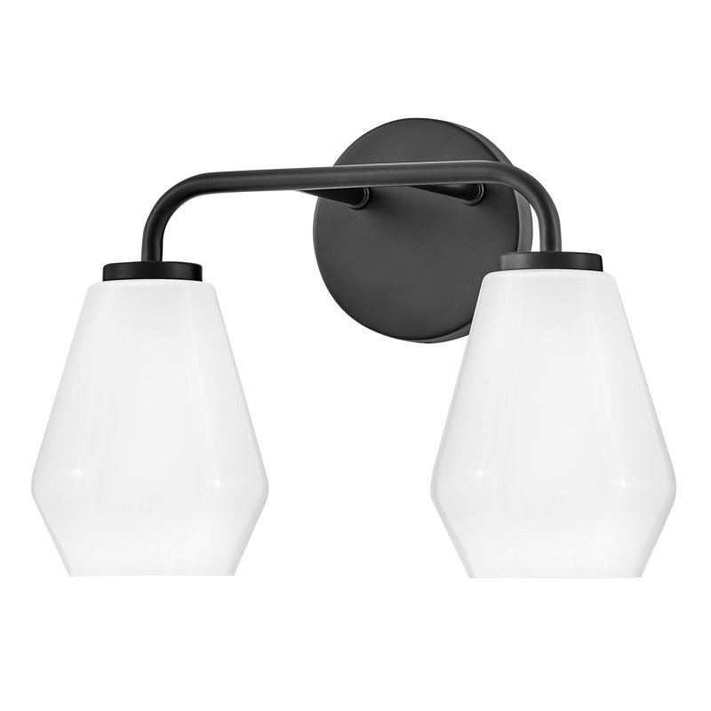 Éclairage pour meuble-lavabo Cantera, Noir