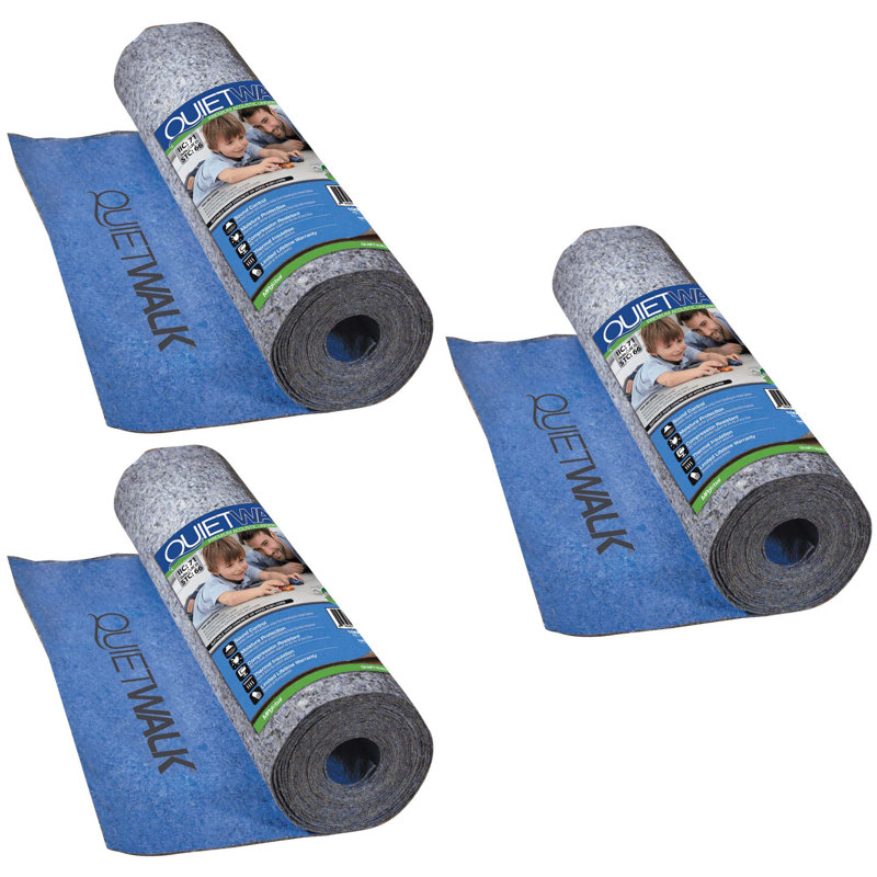Ensemble de sous-couche en stratifié Quiet Walk Acoustical (460 pieds carrés / rouleau)
