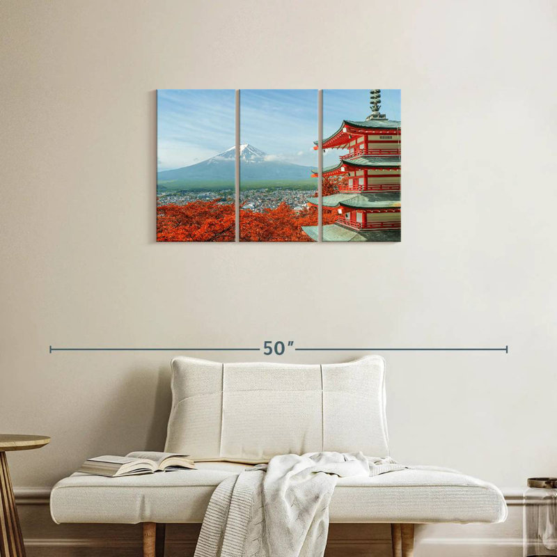 Rorry Mount Fuji Fall Colors, 20" H x 33" W
