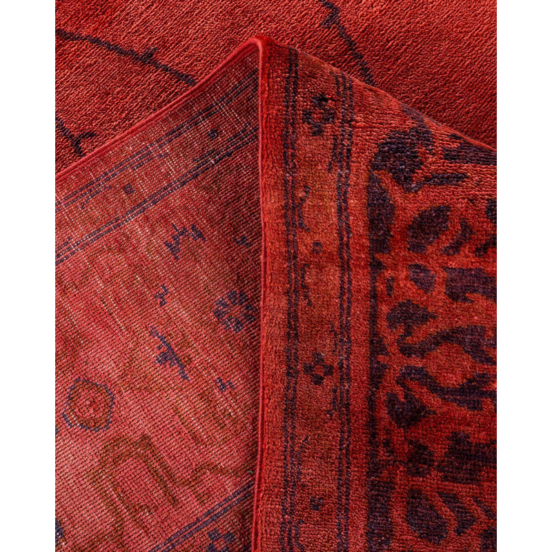 Overyed One-of-a-Kind Rectangle 8'1" X 10'2" Hand Knotted Area Rug
